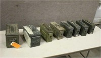(8) Assorted Ammo Boxes