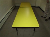 (2) - WORK TABLES ADJUSTABLE HEIGHT LEGS