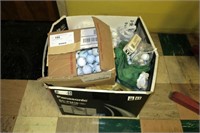 Large lot, golf balls, 2 boxes