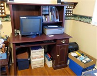 Complete office lot, 47" computer desk,