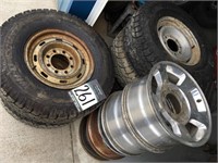 Asst Used Truck Tires & Rims