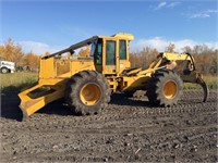 1989 John Deere 748E Grapple Skidder