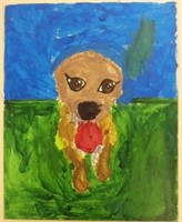 Fido painted by Jose