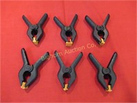 Spring Clamps 6 pc lot