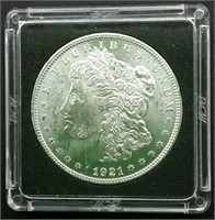 1921 MM-P Morgan Silver Dollar