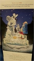 Santa's Crystal Village Collectible 'the Audition'