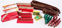 Firearm Lot of ammo and ammo belt