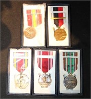 WWII US Medals, group
