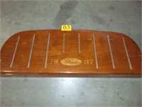 Vinrtage/Antique Wood 1937 Ford Package Tray