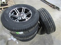 (qty - 4) UTV Street Tires and Rims-