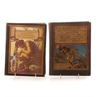 Two Maxfield Parrish illustrated books