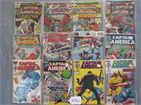 12 Captain America Comic Books
