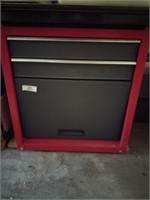 Rolling bottom tool cabinet