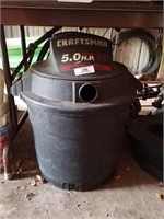 Craftsman 5 horsepower wet dry vac untested