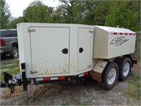 2013 Hitchdoc Fuel Trailer with Transfer Pump