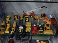 20 PIECES ASSORTED  DIECAST CONSTRUCTION TOYS,
