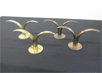 4 IVAR ALENIUS BJORK "LILY" CANDLE HOLDERS