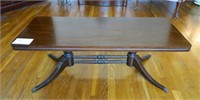 Mahogany coffee table