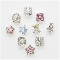 10 Assorted Bracelet Charms