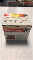 Winchester 20 Gauge Super-X Long Range Ammo