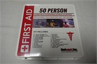 50 PERSON FIRST AID KIT- NEW