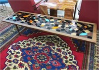 MOSAIC TILE TOP COFFEE TABLE
