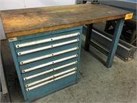 LISTA WORK BENCH w/ H.D. TOOL CABINET