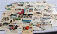 Antique Post Card Christmas Cards 1900's