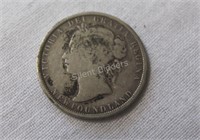 Newfoundland 50 Cent Coin, Date Not Stamped