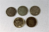 1882 - 1940 Canada 10 Cent Coins