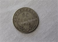 1918 Newfoundland 50 Cents