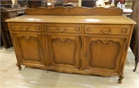 Louis XV Style Oak Sideboard.