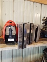 Small Hoover commercial vacuum cleaner and 3