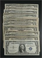 25  1935 Series  $1 Silver Certificates