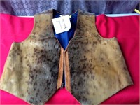 Seal Skin Handmade vest