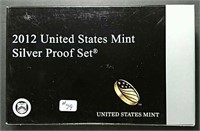 2012  US. Mint Silver Proof set