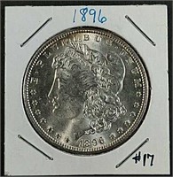 1896  Morgan Dollar  BU