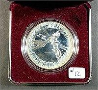 1988-S  US. Mint Proof Olympic Silver Dollar