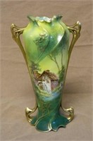 Royal Vienna Porcelain Art Nouveau Vase.