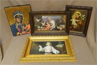 Religious Framed Prints and Icon.