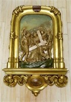 Large Dimensional Catholic Station of the Cross.