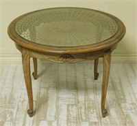 Louis XV Style Oak Occasional Table.