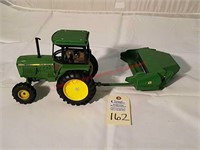 Ertl John Deere 2550 Tractor and JD Haybine 1/16