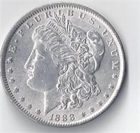 1888-P MORGAN SILVER DOLLAR