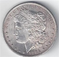 1885-O MORGAN SILVER DOLLAR