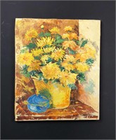 Original floral still life- Marilyn Dorfman