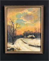 Original Cecil Kittle painting,1935