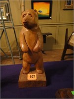 Bear carving by Donald Osborn 2003