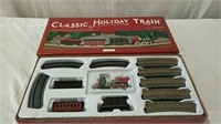 Classic holiday train new in box