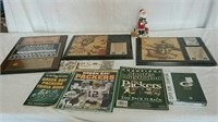 Green Bay Packers plaques, books, magazines,